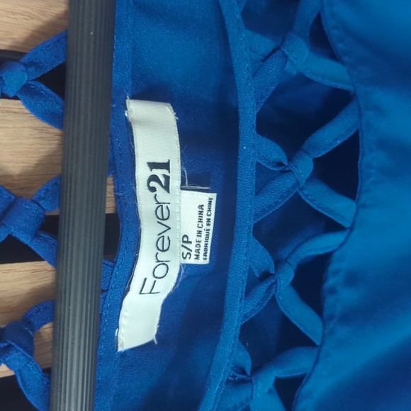 Forever 21 Royal Blue Dress - Small - Picture 2 of 3